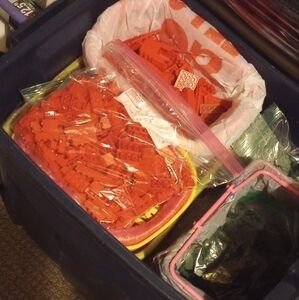 vintage variety of legos